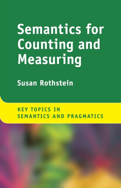 Semantics for Counting and Measuring, Paperback / softback Book