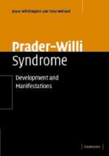 Prader-Willi Syndrome : Development and Manifestations, Paperback / softback Book