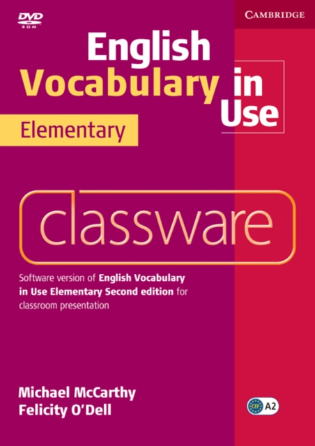 English Vocabulary in Use Elementary Classware, DVD-ROM Book