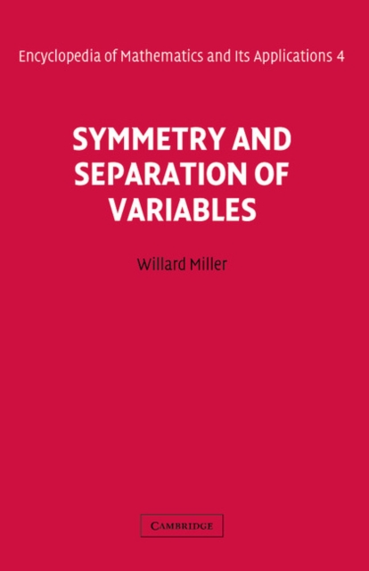 Symmetry and Separation of Variables, Paperback / softback Book