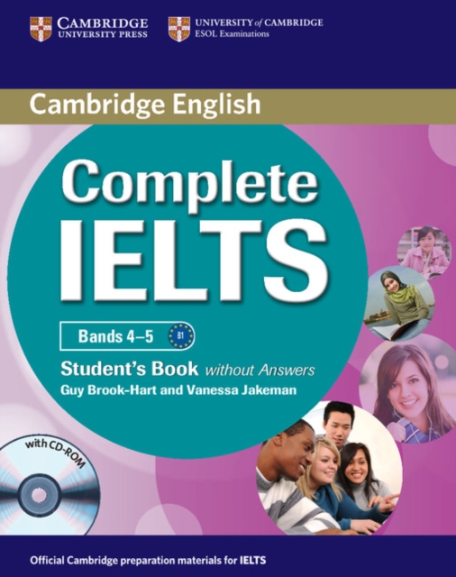 Complete IELTS Bands 4–5 Student's Book without Answers with CD-ROM, Multiple-component retail product, part(s) enclose Book