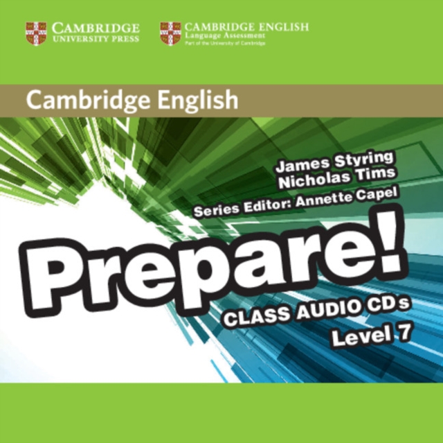 Cambridge English Prepare! Level 7 Class Audio CDs (3), CD-Audio Book