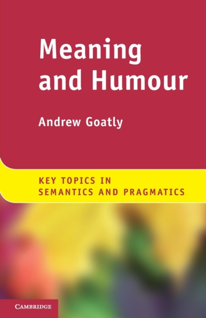 Meaning and Humour, Paperback / softback Book