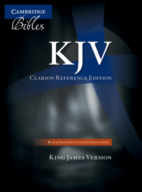 KJV Clarion Reference Bible, Black Edge-lined Goatskin Leather, KJ486:XE Black Goatskin Leather, Leather / fine binding Book