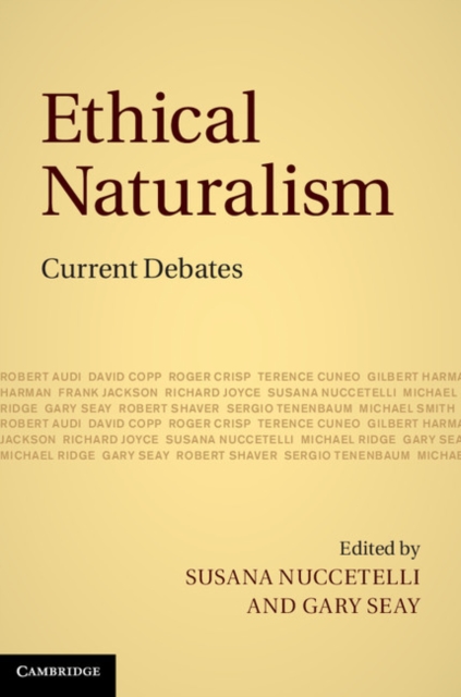 Ethical Naturalism : Current Debates, Hardback Book