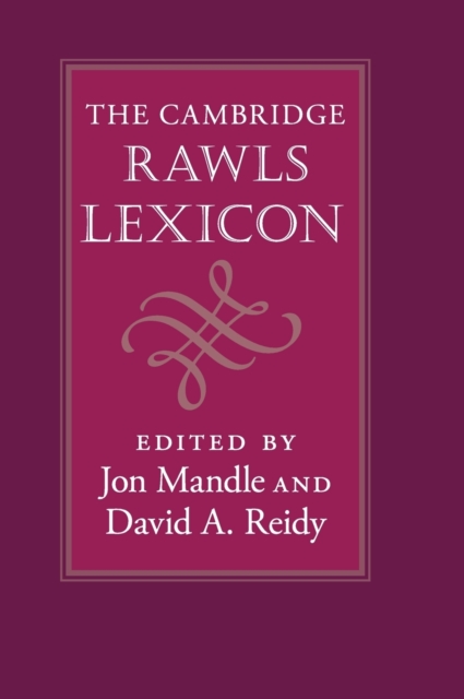 The Cambridge Rawls Lexicon, Hardback Book