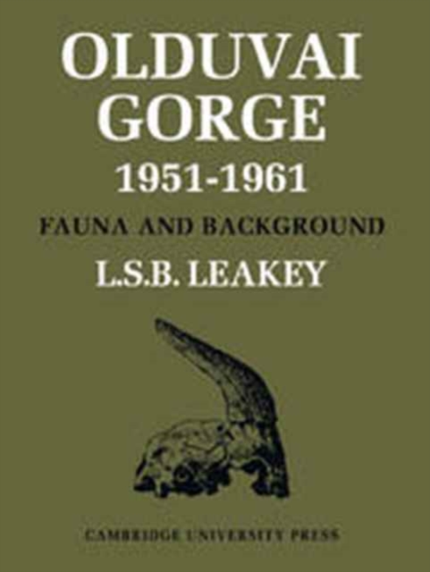 Olduvai Gorge 2 Part Set: Volume 4, The Skulls, Endocasts and Teeth of Homo Habilis, Hardback Book