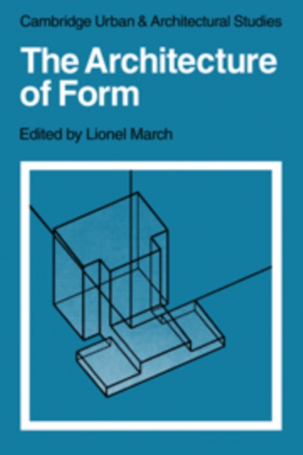 The Architecture of Form, Hardback Book