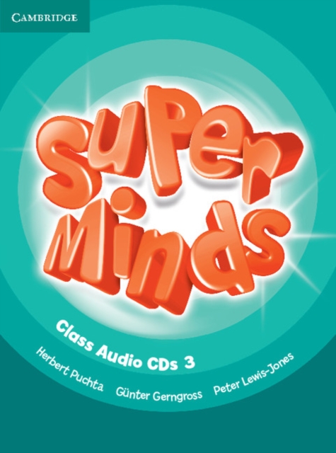 Super Minds Level 3 Class Audio CDs (3), CD-Audio Book