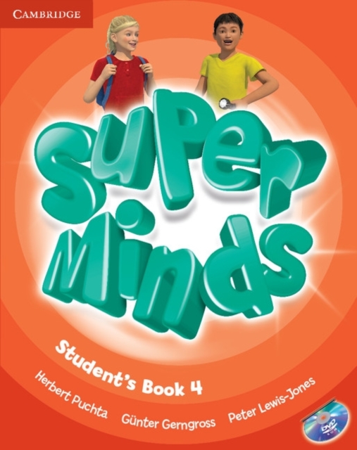 Super Minds Level 4 Student's Book with DVD-ROM, Mixed media product Book