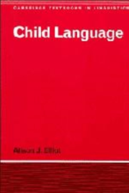 Child Language, Hardback Book