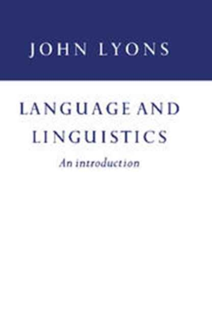 Language and Linguistics, Hardback Book