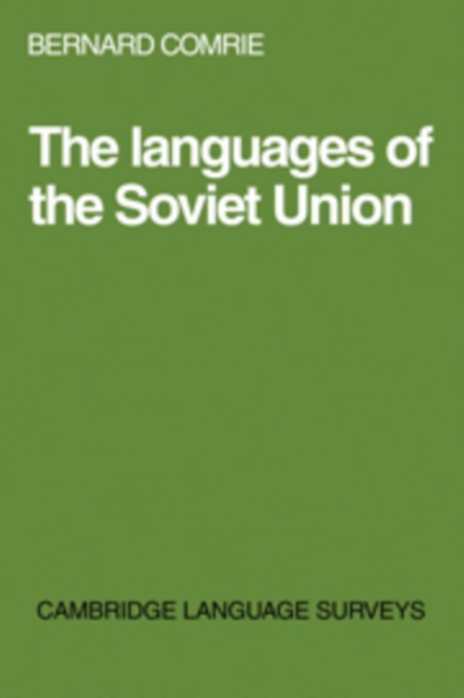 The Languages of the Soviet Union, Hardback Book