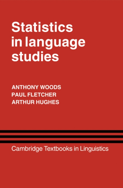Statistics in Language Studies, Hardback Book