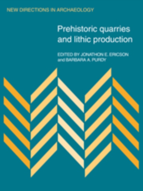 Prehistoric Quarries and Lithic Production, Hardback Book