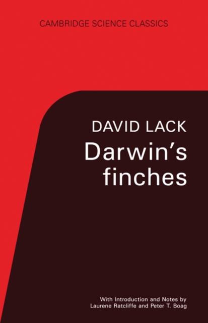 Darwin's Finches, Paperback / softback Book