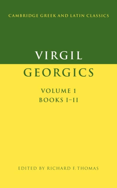 Virgil: Georgics: Volume 1, Books I-II, Paperback / softback Book