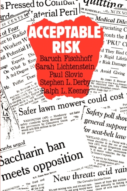 Acceptable Risk, Paperback / softback Book