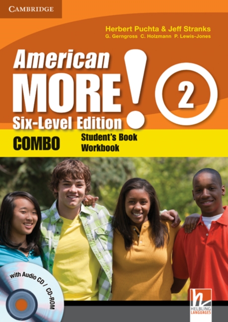 American More! Six-level Edition Level 2 Combo with Audio CD/CD-ROM, Mixed media product Book