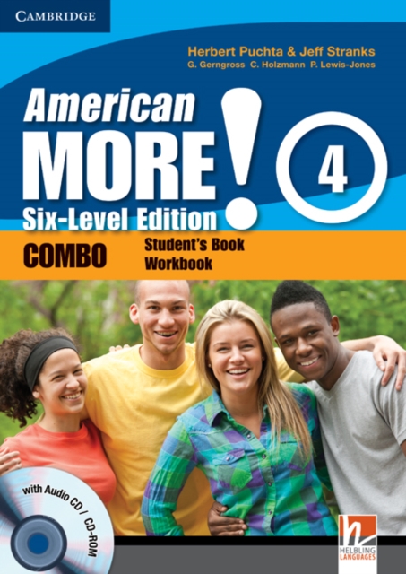 American More! Six-Level Edition Level 4 Combo with Audio CD/CD-ROM, Mixed media product Book