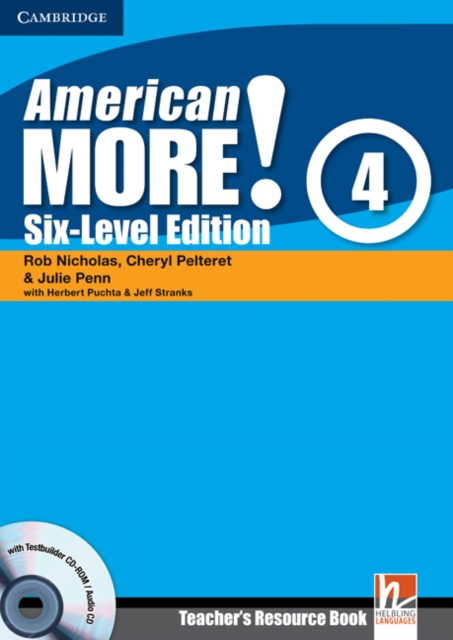 American More! Six-Level Edition Level 4 Teacher's Resource Book with Testbuilder CD-ROM/Audio CD, Mixed media product Book