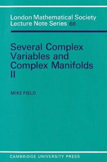 Several Complex Variables and Complex Manifolds II, Paperback / softback Book
