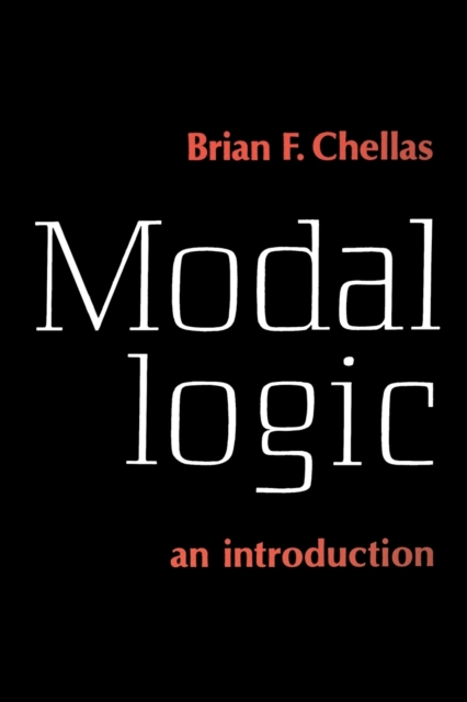 Modal Logic : An Introduction, Paperback / softback Book