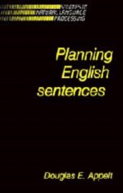 Planning English Sentences, Hardback Book