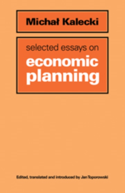 Selected Essays on Economic Planning, Hardback Book