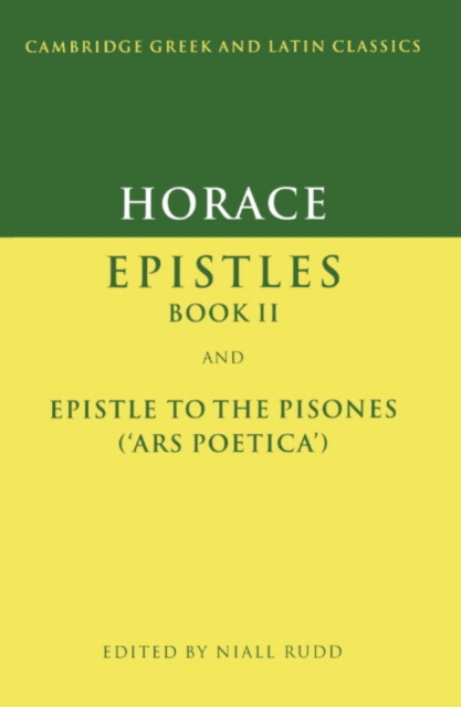 Horace: Epistles Book II and Ars Poetica, Paperback / softback Book