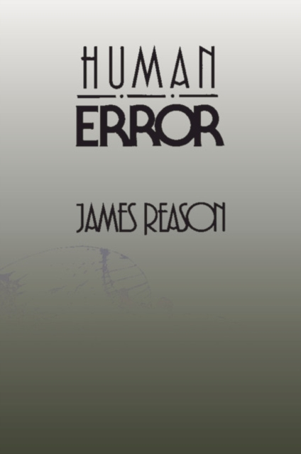 Human Error, Paperback / softback Book