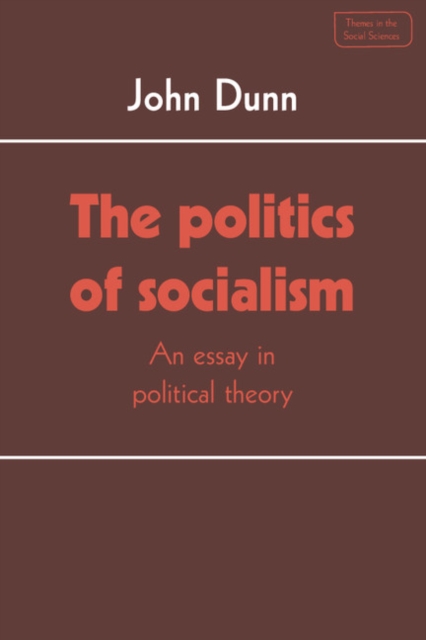 The Politics of Socialism : An Essay in Political Theory, Paperback / softback Book