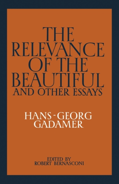 The Relevance of the Beautiful and Other Essays, Paperback / softback Book
