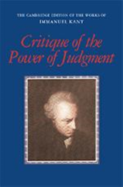 Critique of the Power of Judgment, Hardback Book