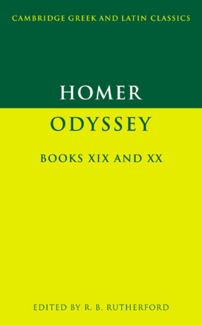 Homer: Odyssey Books XIX and XX, Paperback / softback Book