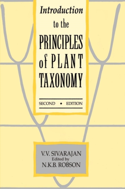 Introduction to the Principles of Plant Taxonomy, Paperback / softback Book