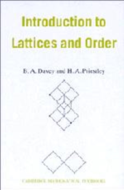 Introduction to Lattices and Order, Hardback Book