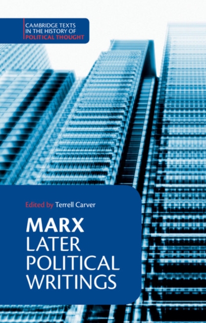 Marx: Later Political Writings, Paperback / softback Book