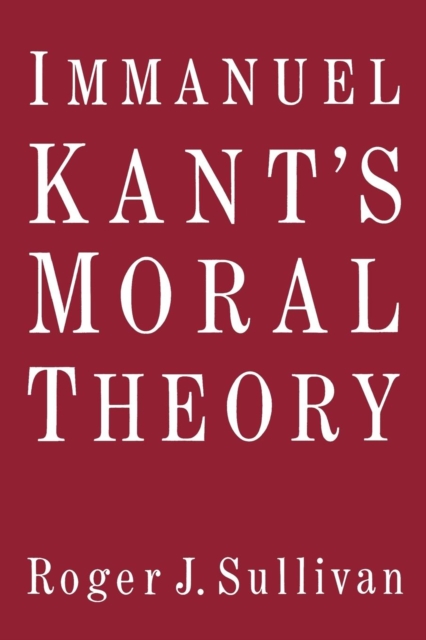 Immanuel Kant's Moral Theory, Paperback / softback Book