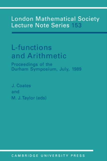 L-Functions and Arithmetic, Paperback / softback Book