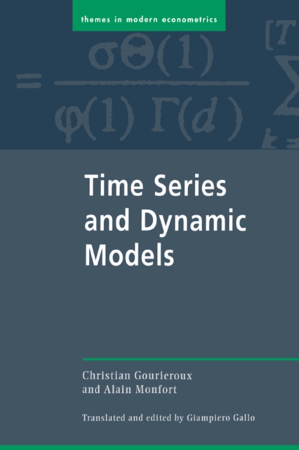 Time Series and Dynamic Models, Hardback Book