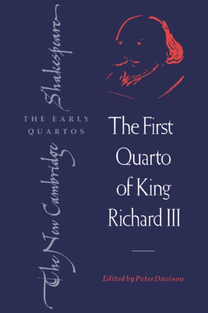 The First Quarto of King Richard III, Hardback Book