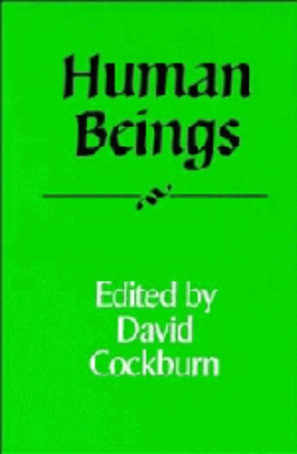 Human Beings, Paperback / softback Book
