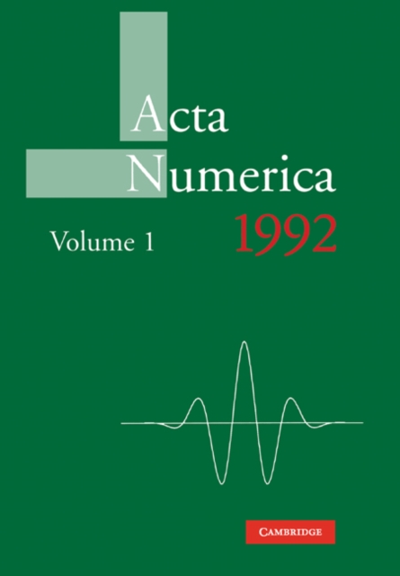 Acta Numerica 1992: Volume 1, Paperback / softback Book