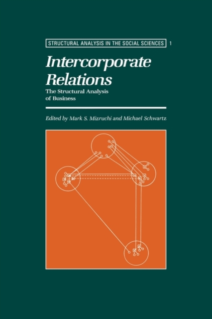 Intercorporate Relations : The Structural Analysis of Business, Paperback / softback Book