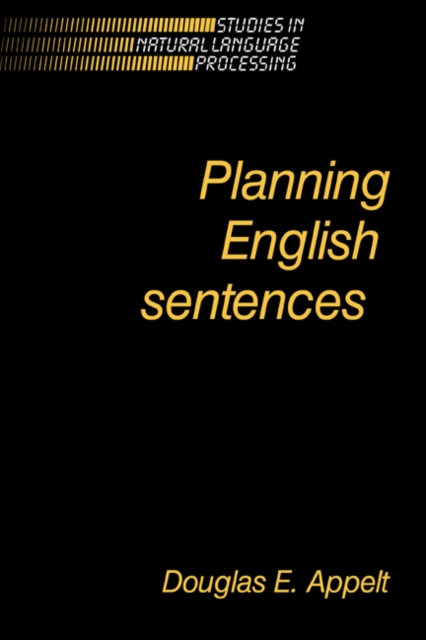 Planning English Sentences, Paperback / softback Book