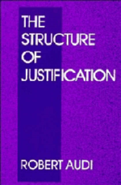 The Structure of Justification, Hardback Book