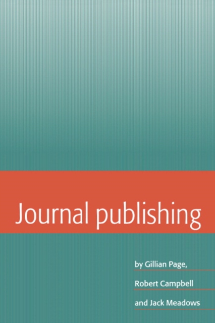 Journal Publishing, Hardback Book