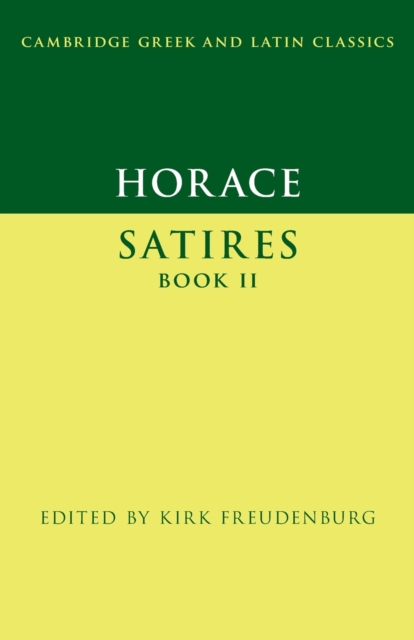 Horace: Satires Book II, Paperback / softback Book