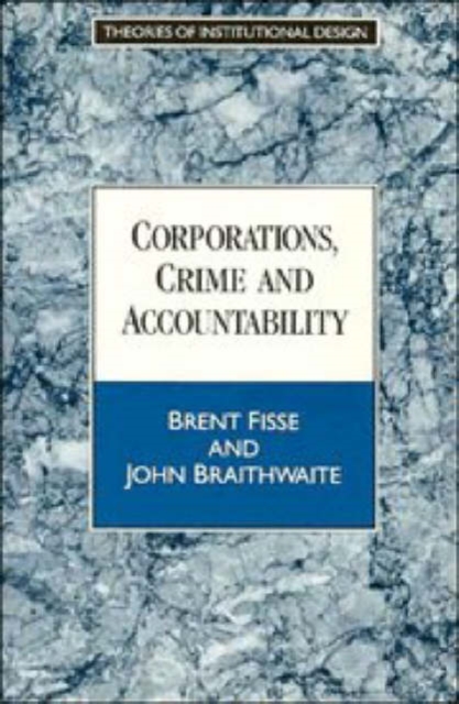 Corporations, Crime and Accountability, Paperback / softback Book